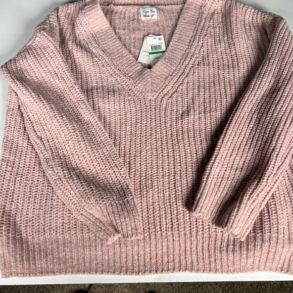 Hippie Rose | Sweaters | Hippie Rose Chenille Blush Colored Sweater Nwt |  Poshmark